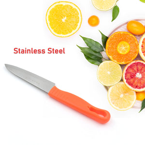 Stainless Steel Knife For Kitchen Use, Knife Set, Knife & Non-Slip Handle With Blade Cover Knife, Fruit, Vegetable,Knife Set (1 Pc)