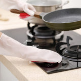 Multi-Purpose Silicon Gloves For Kitchen Cleaning (1 Pair / Mix Color)