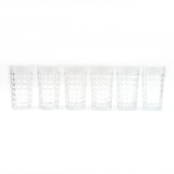 Glass Tumbler, Juice Glasses and Transparent Water Glasses Big Size (6 Pcs Set / 278 ML)