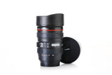 0720 Camera Lens Shaped Coffee Mug Flask With Lid