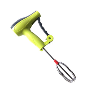 Power Free Manual Hand Blender with Stainless Steel Blades, Milk Lassi Maker, Egg Beater Mixer Rawai