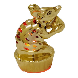 Multicolour LED Mushak / LED Mooshak for Ganpati Decorations (1 Pc)