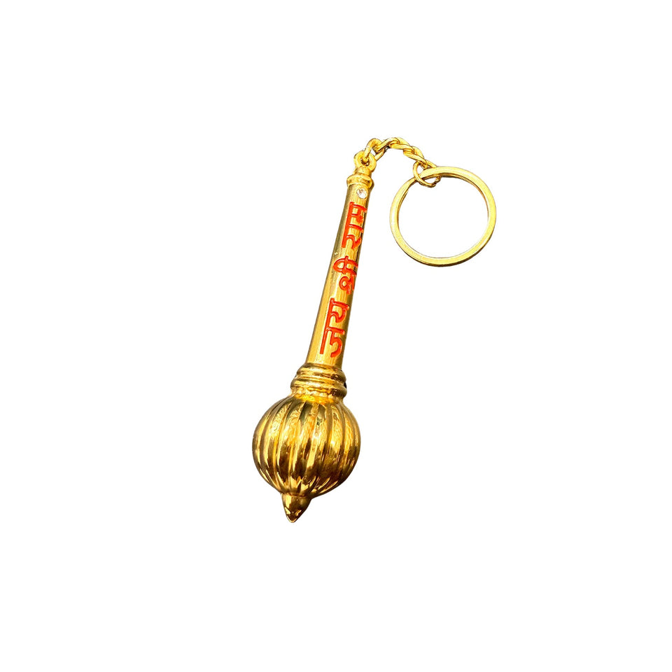 Hanuman Ji Gada Key Chain - Divine Protection and Strength