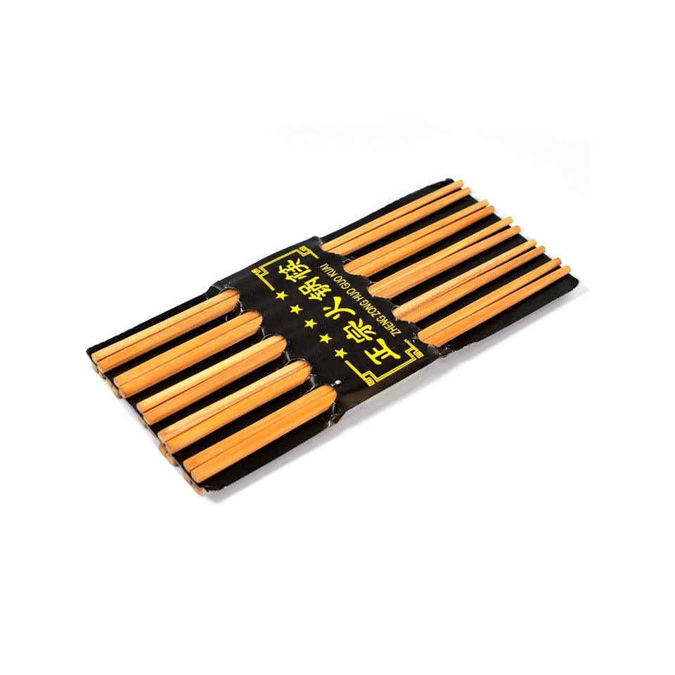 10pair Chopsticks Set Lightweight Easy to Use Chop Sticks with Case for Sushi, Noodles and Other Asian Food