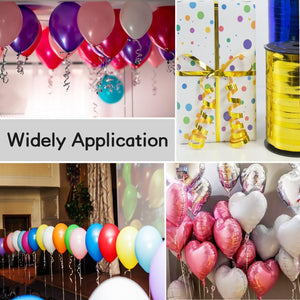 Decoration Balloon Ribbon, Smooth Ribbon for Party Decoration (36 Pcs Set)