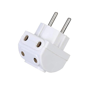 5-Way 2 Pin Multi-Plug Socket / Converter (1 Pc)