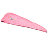 Microfiber Hair Wrap Towel Cap (1 Pc / 63x23 Cm /  Mix Color)