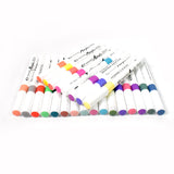 Fancy Art Markers, 24 Colours Double-ended Art (24 Pcs Set)