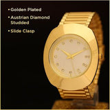 Elegant Gold-Plated Watch – Timeless Luxury & Style