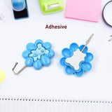 Multipurpose Self-Adhesive hooks (2 Pc Set / Mix Design)