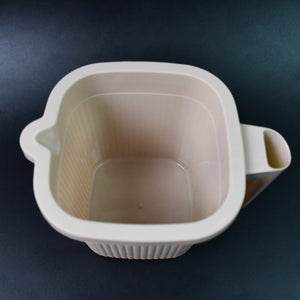 Plastic Square Bath Water Mug (1 Pc / 1000 ML / Mix Color)