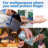 Finger Caps, Silicone Finger Protectors Sleeves (Finger Cots / 5 Pcs Set)