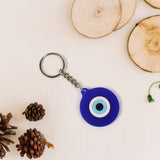 Evil Eye Rubber / Silicone Keychain (1 Pc / Blue Color)