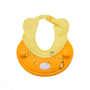 Silicone Baby Shower Cap Bathing Baby Wash Hair Eye Ear Protector Hat for New Born Infants babies Baby Bath Cap Shower Protection For Eyes And Ear.