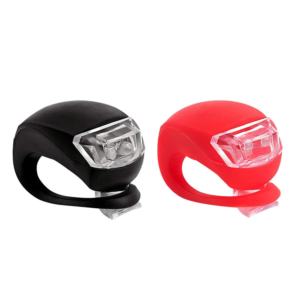 Silicone LED Bike Light Set (2 Pcs Set)