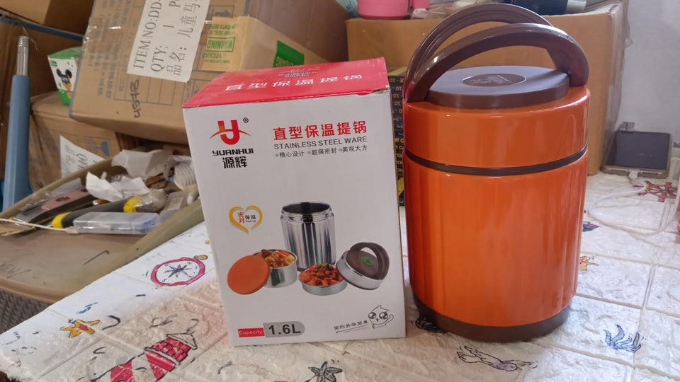 Leak-proof Thermos Flask For Hot Food, Warm Soup Cup, Vacuum Insulated Lunch Box, Food Box for Thermal Container For Food Stainless Steel