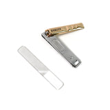 Cute Nail Clipper with Nail Catcher, Nail File - Stainless Steel (1 Pc)