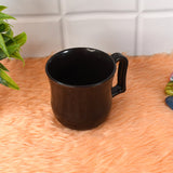 Premium Plastic Coffee / Tea Cups / Mug with Handle(1 Pc / Loose / Black)