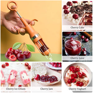 Cherry Pitter Tool, One Hand Operation Cherry Corer Pitter Remover Tool Best, Cherry Pit Kitchen Tools for Cherries Jam Quick Removal Fruit Stones (1pc).