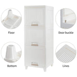 Multipurpose Storage Cabinet Storage Solutions Plastic Drawers  Multi Layer Wardrobe Storage Drawers  Foldable Multipurpose Drawer Units For Kitchen Bathroom Bedroom Cloth (3layer)