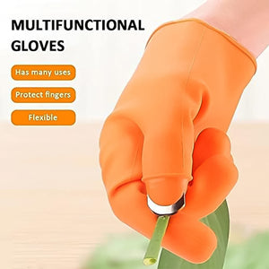 Gloves Silicone Thumb Knife Finger Protector