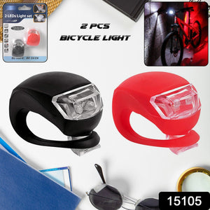 Silicone LED Bike Light Set (2 Pcs Set)