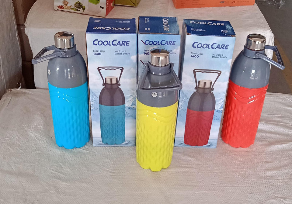 Plastic Sports Insulated Water Bottle For Fridge, Office, Sports, School, Gym, Yoga