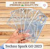 Clear Tpu Soft Case For Tecno