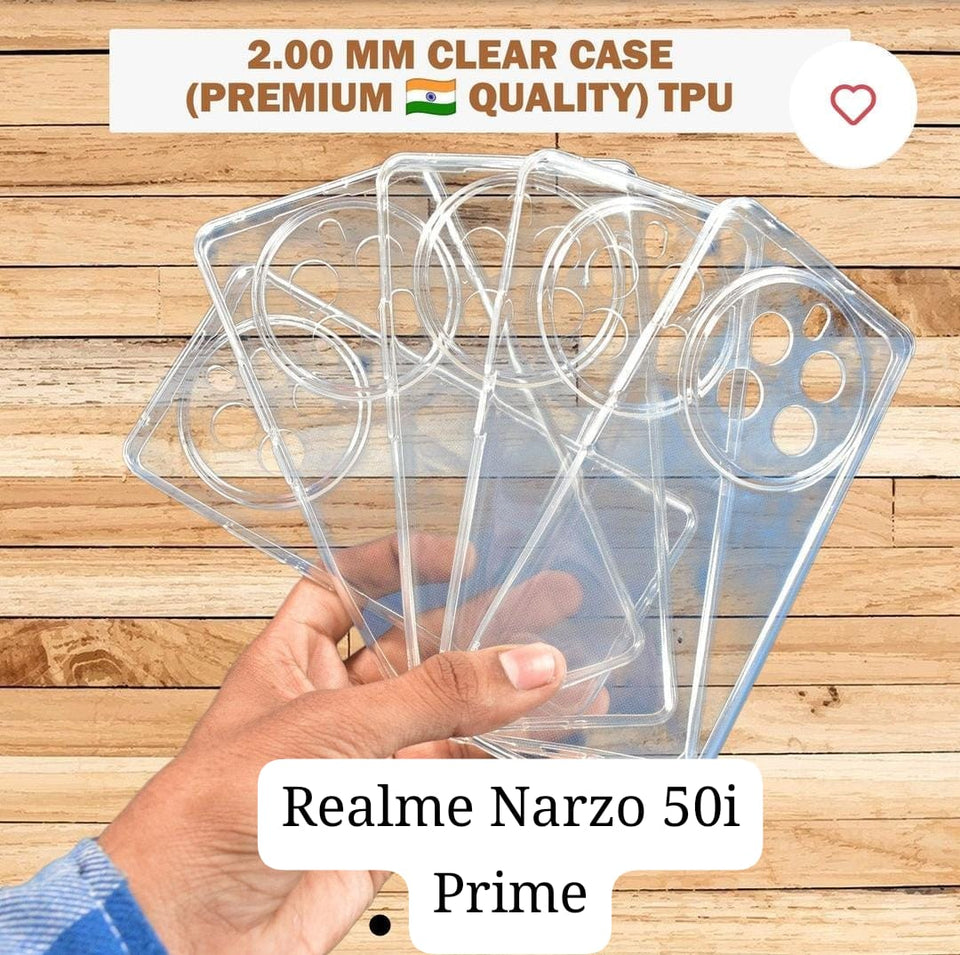 Clear Tpu Soft Case For Realme