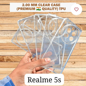 Clear Tpu Soft Case For Realme