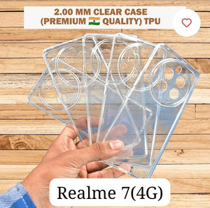 Clear Tpu Soft Case For Realme