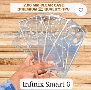 Clear Tpu Soft Case For Infinix