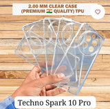 Clear Tpu Soft Case For Tecno