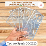 Clear Tpu Soft Case For Tecno