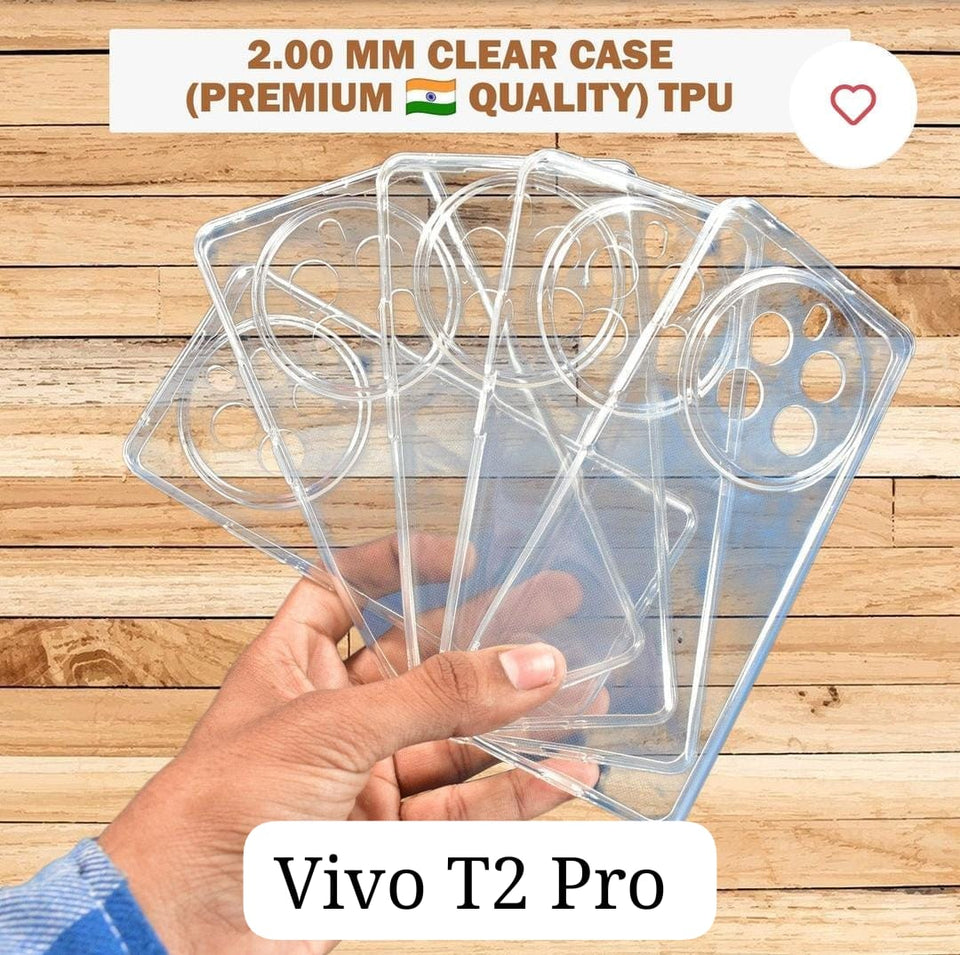 Clear Tpu Soft Case For Vivo