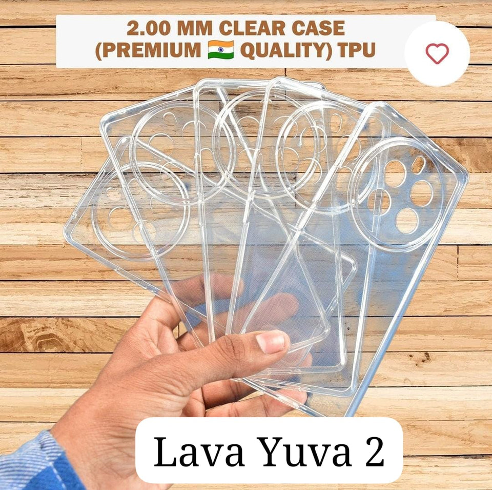 Clear Tpu Soft Case For Lava