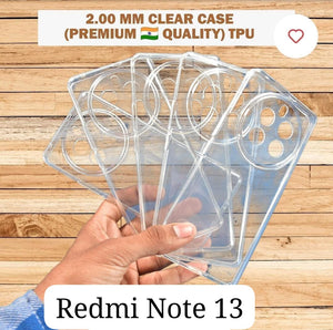 Clear Tpu Soft Case For Redmi