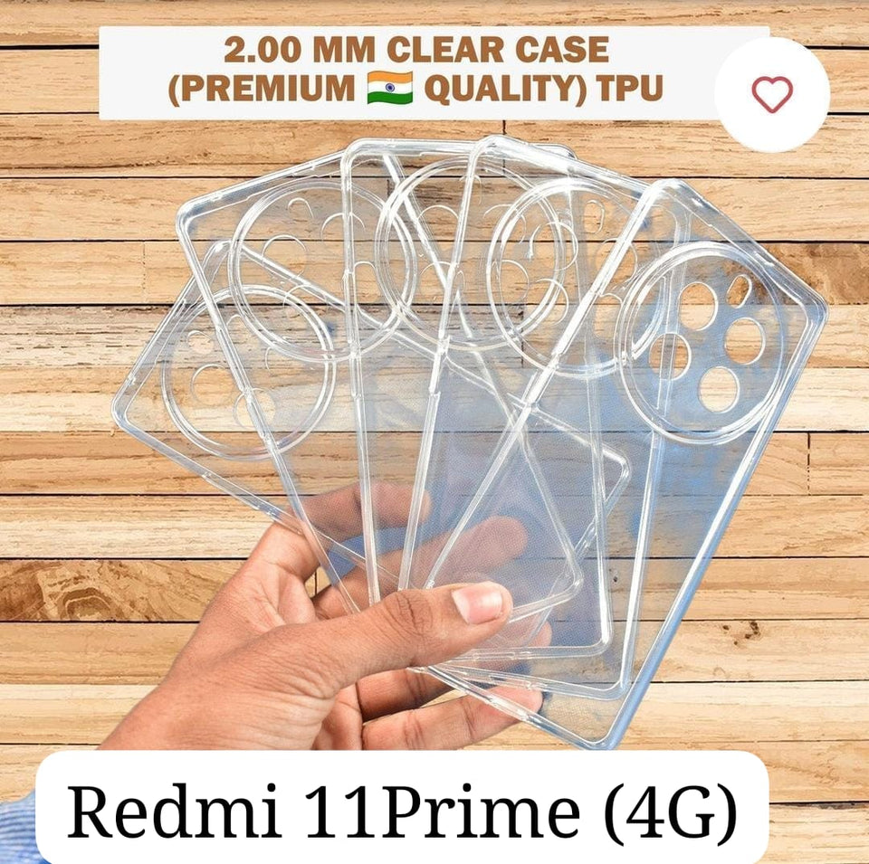 Clear Tpu Soft Case For Redmi