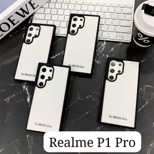 Tough Protection Clear Hard Case For Realme