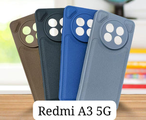 Stitch Leather Hard Case For Redmi