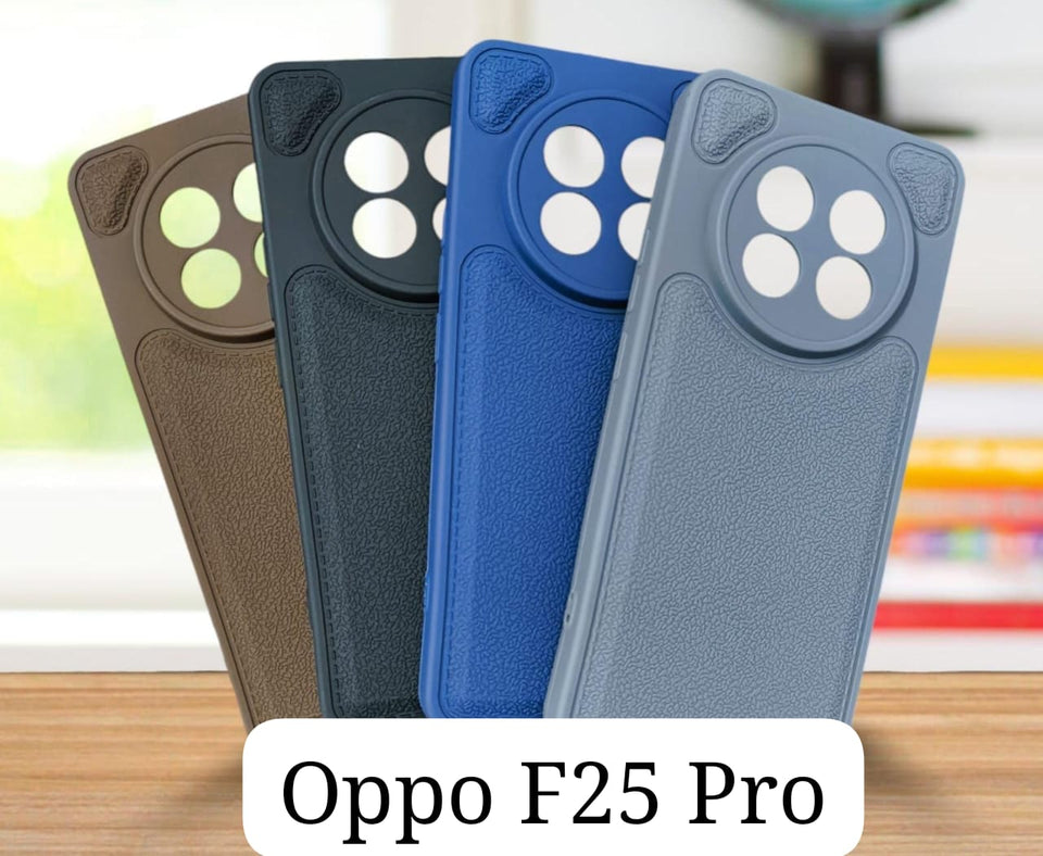 Stitch Leather Hard Case For Oppo