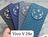 Texture Soft & Flexible Silicone Case  For Vivo