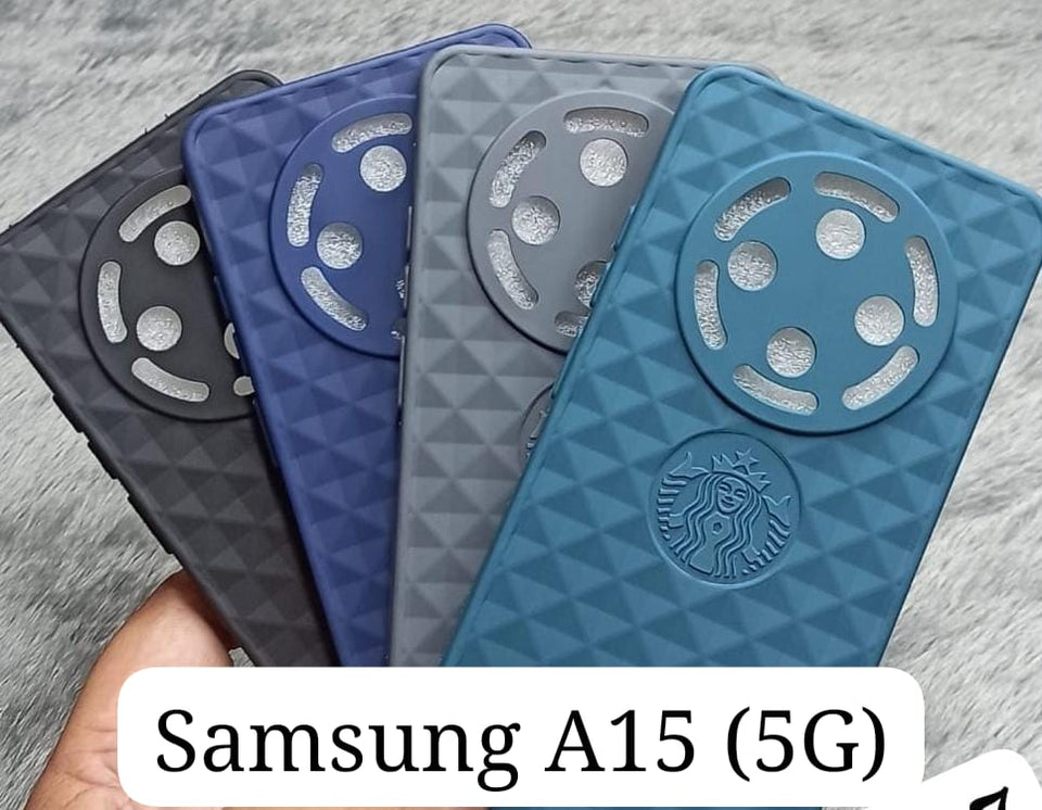 Texture Soft & Flexible Silicone Case  For Samsung