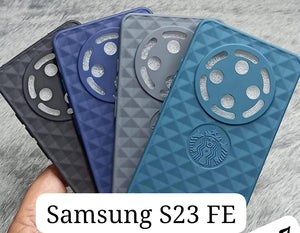 Texture Soft & Flexible Silicone Case  For Samsung