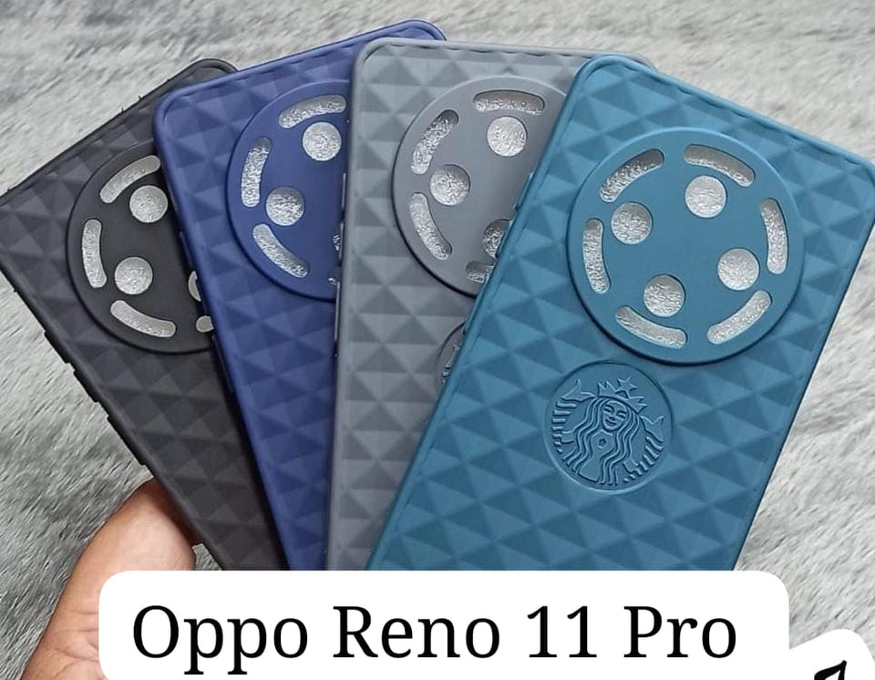 Texture Soft & Flexible Silicone Case  For Oppo