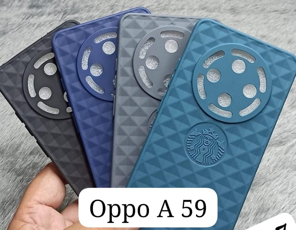 Texture Soft & Flexible Silicone Case  For Oppo