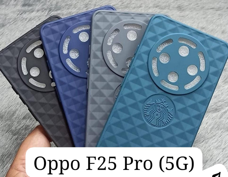 Texture Soft & Flexible Silicone Case  For Oppo