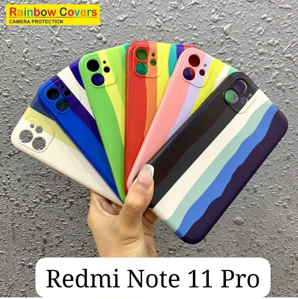 Rainbow Soft Print Case For Redmi