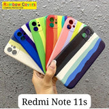 Rainbow Soft Print Case For Redmi