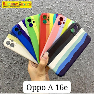 Rainbow Soft Print Case For Oppo